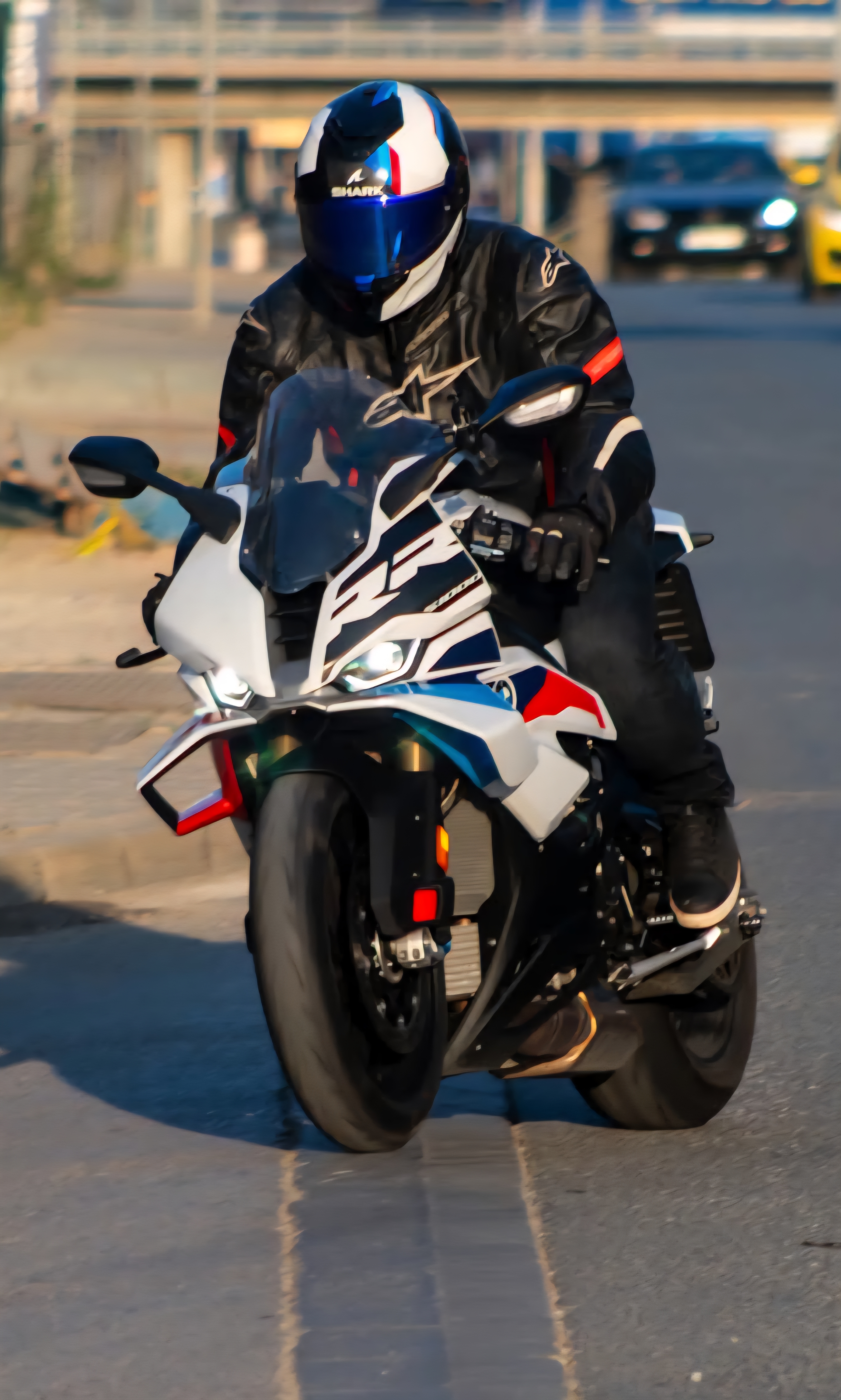 Ivan riding his BMW S1000RR